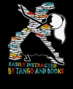 Dance and Books Definition Bookworm Reader Books #5 Digital Art by Toms Tee Store