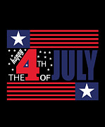 Happy 4th of July #5 Digital Art by Jacob Zelazny