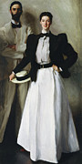 Mr. and Mrs. I. N. Phelps Stokes #7 Painting by John Singer Sargent