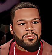 50 Cent parody portrait Digital Art by Christina Fairhead Art and Merch 50 Cent parody portrait Digital Art by Christina Fairhead Art and Merch