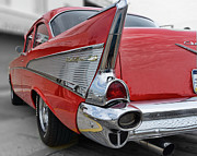 '57 Chevy Bel Air taillights #57 Photograph by Daniel Adams