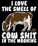 Cow Cattle Heifer Farming Farmers Steers Cow Mom #6 Digital Art by Toms Tee Store