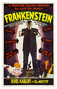 Frankenstein - 1931 Horror #6 Digital Art by Retro Movie Poster - UPSCALED