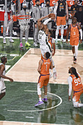 Giannis Antetokounmpo #6 Photograph by Andrew D. Bernstein