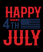 Happy 4th of July #6 Digital Art by Jacob Zelazny