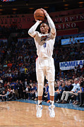 Russell Westbrook #6 Photograph by Andrew D. Bernstein