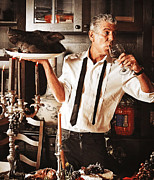 Anthony Bourdain #7 Mixed Media by Premium Artman Anthony Bourdain #7 Mixed Media by Premium Artman