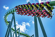 The Raptor Cedar Point Sandusky Ohio 2022 #2 Photograph by Dave Morgan