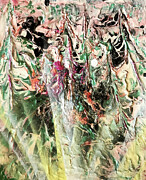 Untitled #42 Painting by Karen Lillard