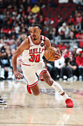 Detroit Pistons v Chicago Bulls #8 Photograph by Jeff Haynes