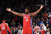 Joel Embiid #8 Photograph by David Dow