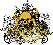 Skull #8 Digital Art by Jacob Zelazny