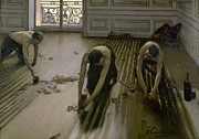The Floor Scrapers Painting by Gustave Caillebotte The Floor Scrapers Painting by Gustave Caillebotte