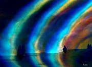 A Borealis Painting by Vallee Johnson A Borealis Painting by Vallee Johnson