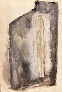 A Couple In A Box Painting by David Euler