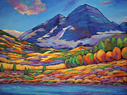 A Day in the Aspens Painting by Johnathan Harris