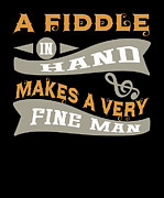 A Fiddle in Hand Makes a Very Fine Man Digital Art by Jacob Zelazny