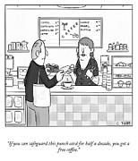 A Free Coffee Drawing by Colin Tom