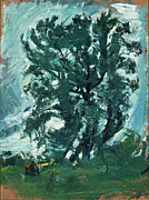 A Grande Avore 1942 Painting by Chaim Soutine
