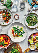 A Healthyish Dinner Menu Photograph by Alex Lau