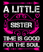 A little sister time is good for the soul Digital Art by Jacob Zelazny