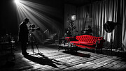A lone filmmaker Digital Art by Mango Art