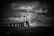 A Moody Bridge Photograph by DB Hayes A Moody Bridge Photograph by DB Hayes
