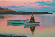 A New England Holiday Sunset Photograph by Jeff Folger
