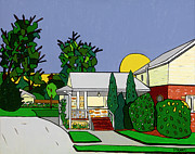 A North Corona Avenue Memory Painting by Mike Stanko