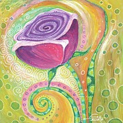 A Rose Fit for a Queen Painting by Tanielle Childers