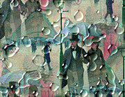 A Walk in the Rain Mixed Media by Shelli Fitzpatrick A Walk in the Rain Mixed Media by Shelli Fitzpatrick