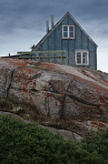 A wooden house in Disco bay Photograph by Anges Van der Logt