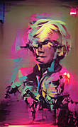 Abstract Andy Digital Art by Richard Reeve Abstract Andy Digital Art by Richard Reeve