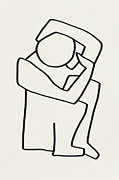 Abstract Body 2 Drawing by Aga and Artur Szafranscy