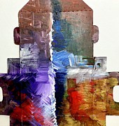 Fantasy Box I Painting by David Euler Fantasy Box I Painting by David Euler