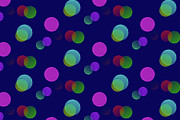 Abstract Color Burst Paint Bubbles  Digital Art by Shelli Fitzpatrick