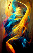 Abstract hairstyles Digital Art by Sabantha