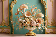 Abstract - Nautilus - Beachcombers bouquet Photograph by Mike Savad