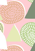 Abstract oval pattern Digital Art by Johanna Virtanen