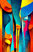 Abstract reflections Digital Art by Sabantha