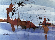 Abstract Landscape - 801 Painting by Mildred Rutledge