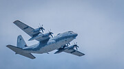 AC130 Low Flyby Gulfport Mississippi Photograph by Trey Cranford