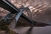 Across the bridge Photograph by Matt Halvorson