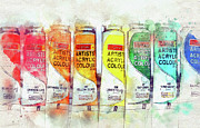 Acrylics in Watercolor Digital Art by Susan Maxwell Schmidt Acrylics in Watercolor Digital Art by Susan Maxwell Schmidt