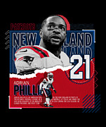 Adrian Phillips Football Digital Art by Kelvin Kent