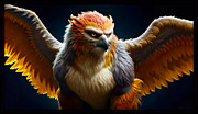 Adult Gryphon Digital Art by Shawn Dall Adult Gryphon Digital Art by Shawn Dall