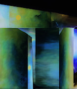 Advise and Consent Mysteries Mixed Media by Zsanan Studio
