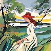 Afternoon Stroll Digital Art by Retro Movie Posters