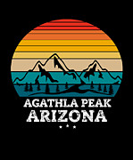 AGATHLA PEAK Arizona Drawing by Bruno