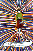 Agnes Deity of Clean Floors Painting by Jo Potocki